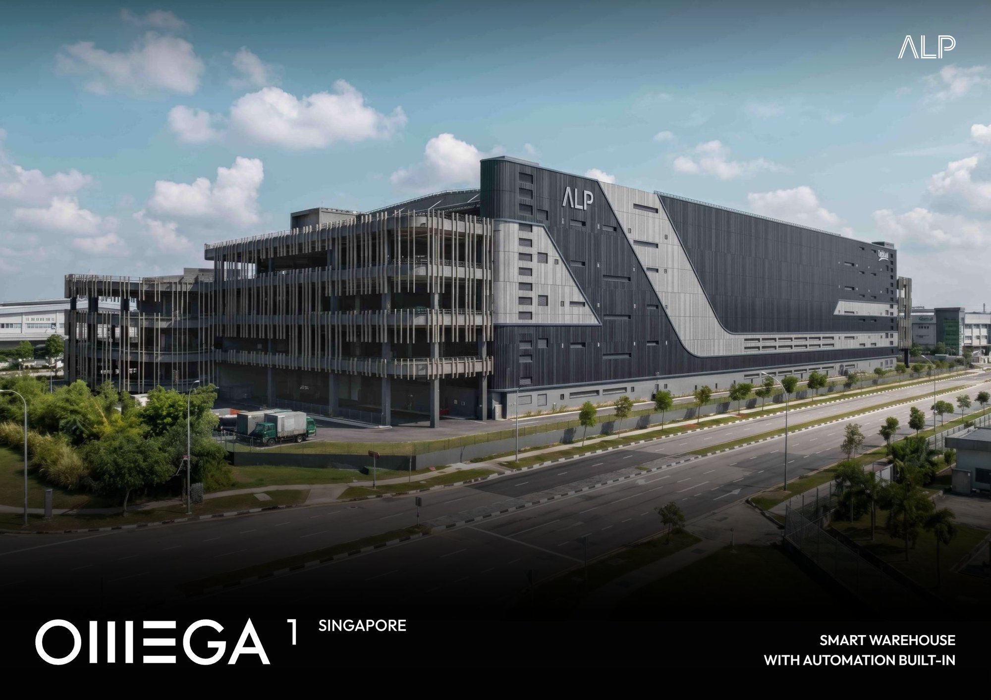 OMEGA 1 Singapore - Smart Warehouse with Automation Built-In
