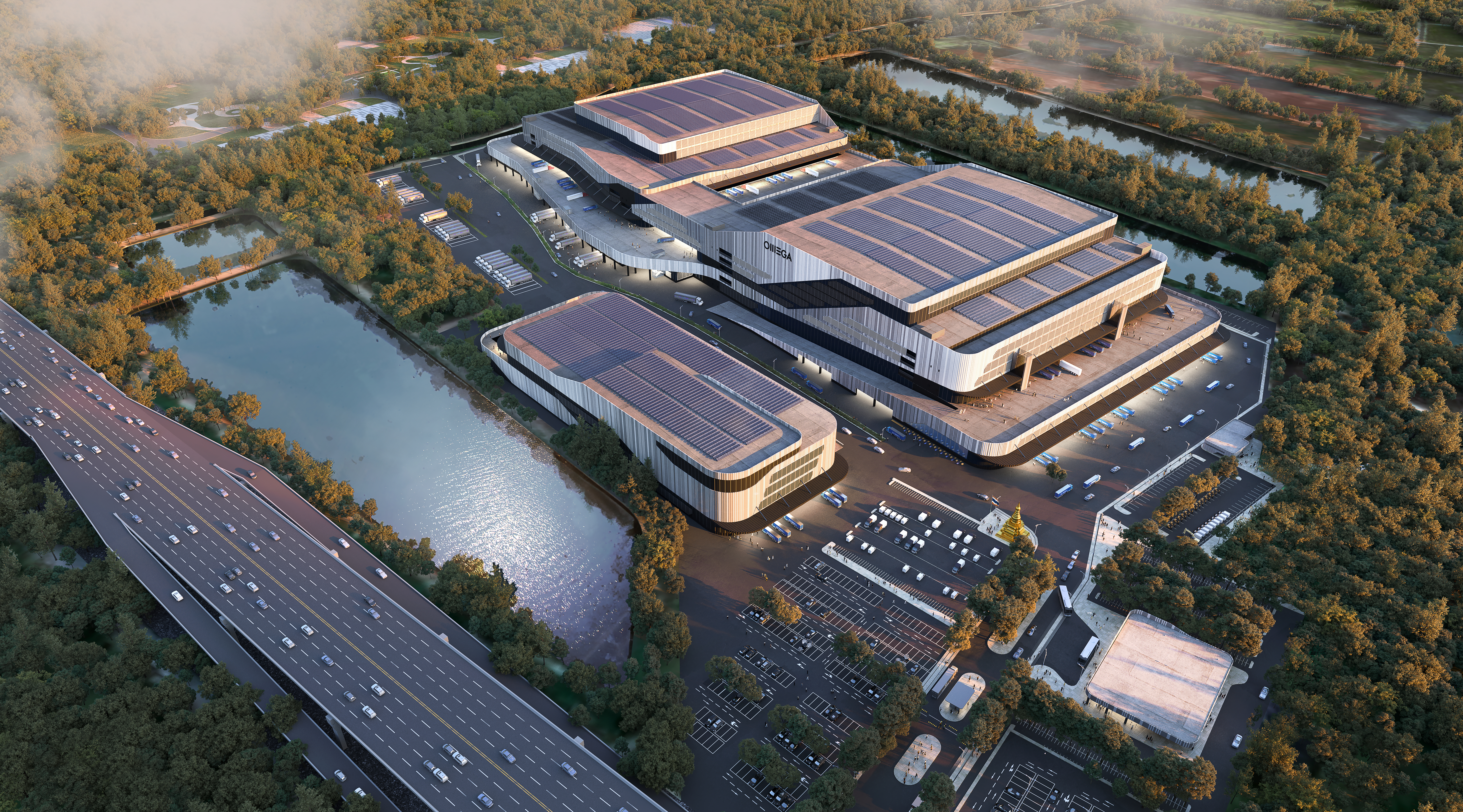 OMEGA 1 Bang Na — Exterior Render