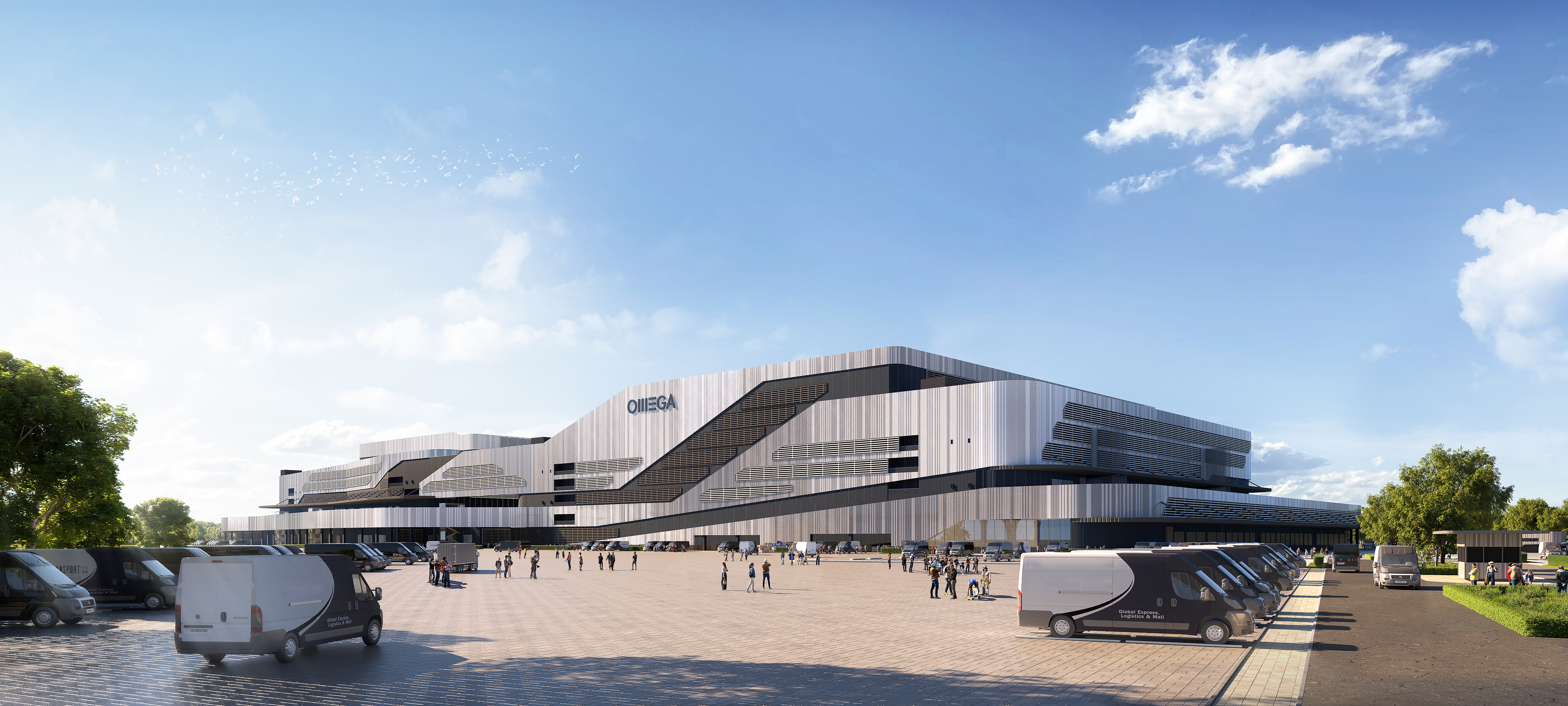 OMEGA 1 Bangna exterior render