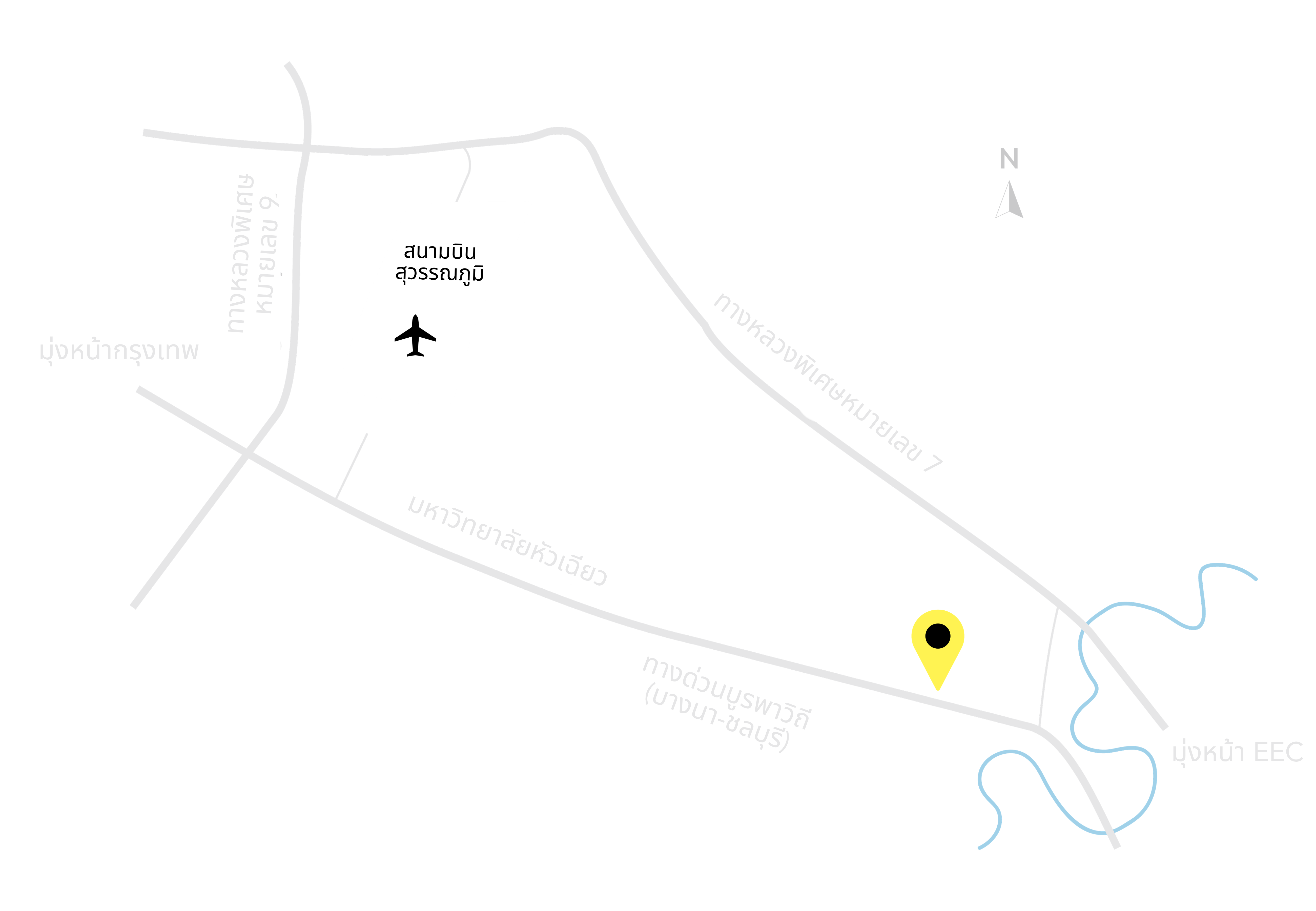 แผนที่ที่ตั้ง OMEGA 1 Bangna