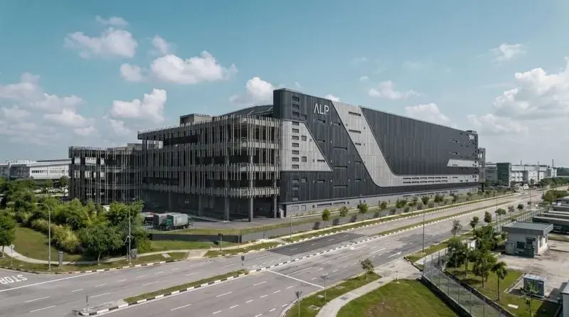 OMEGA 1 Singapore — aerial view of the facility